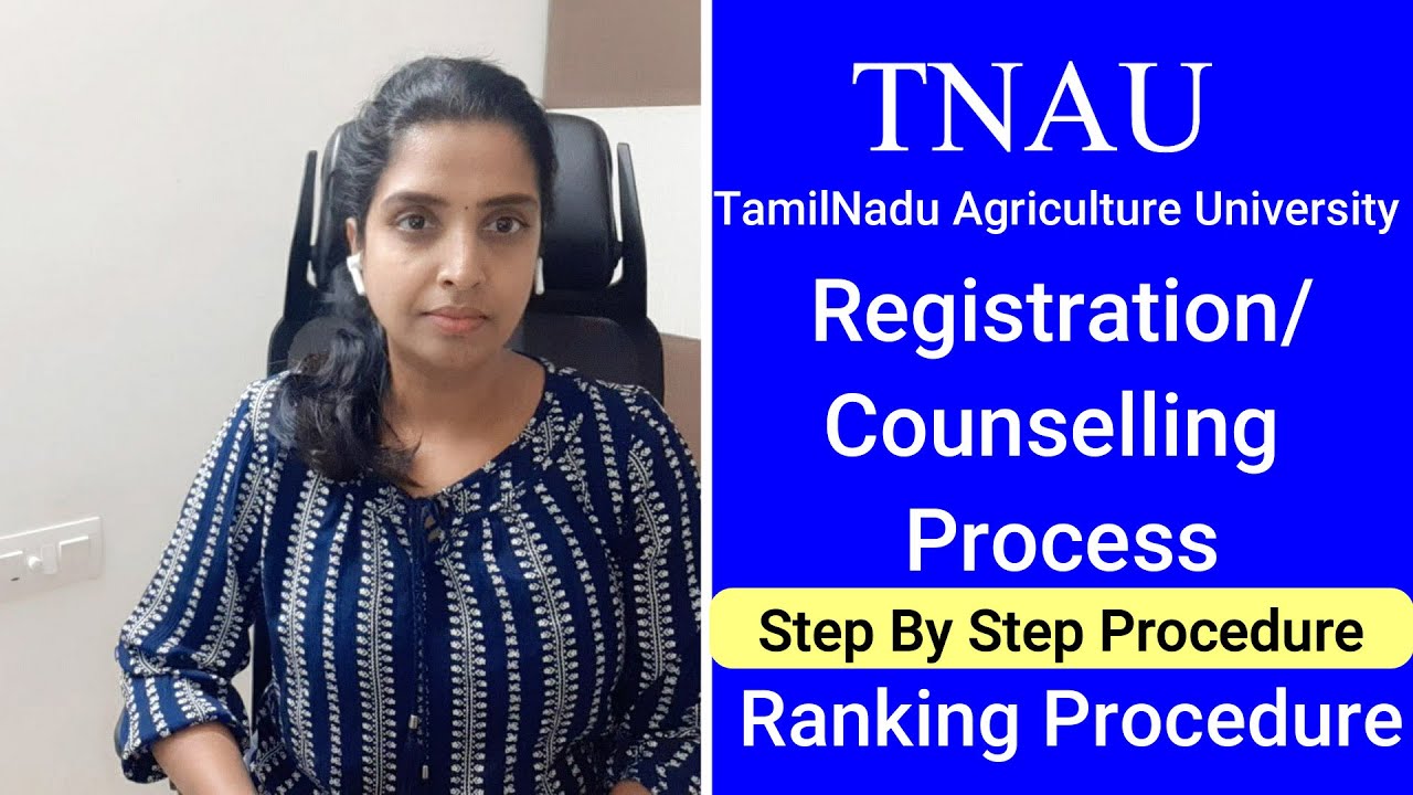 TNAU 2021 |Tamilnadu Agricultural University Counselling |TNAU Admission 2021|How to apply