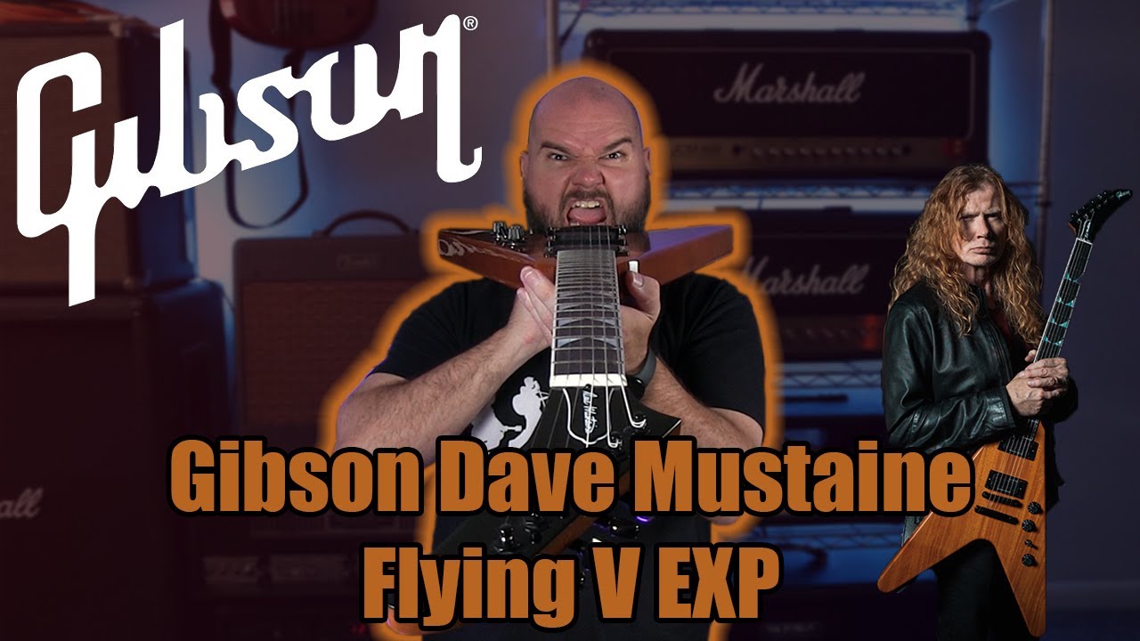 Gibson Dave Mustaine Signature Flying V EXP Demo