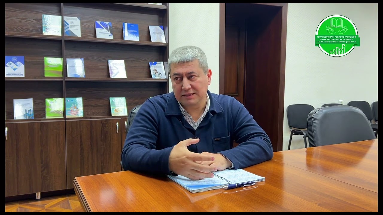 Tdiu kadrlarni qayta tayyorlash va ularni malakasini oshirish tarmoq markazi 