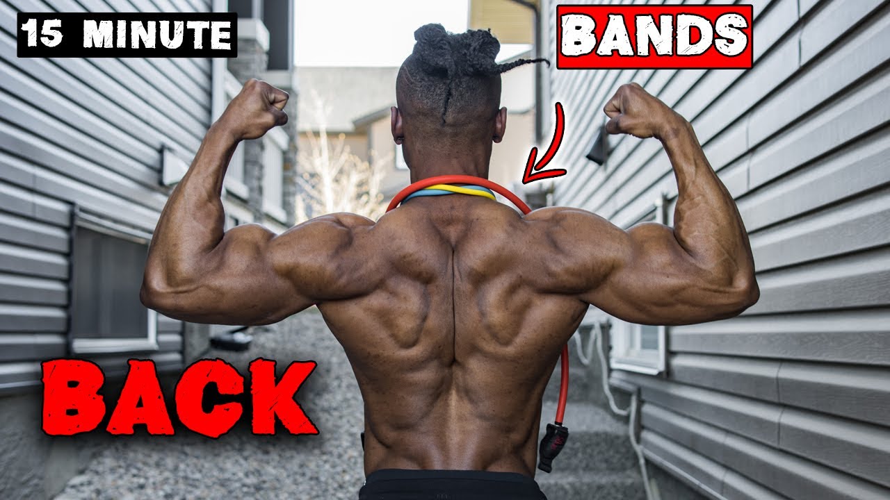 15 MINUTE BACK WORKOUT WITH FITBEAST RESISTANCE BAND