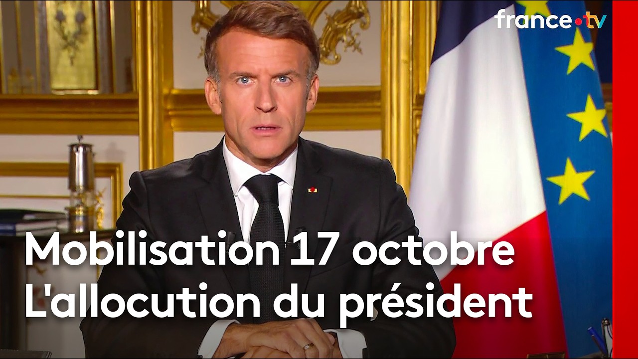 Emmanuel&nbsp;Macron sur le 17 octobre : 