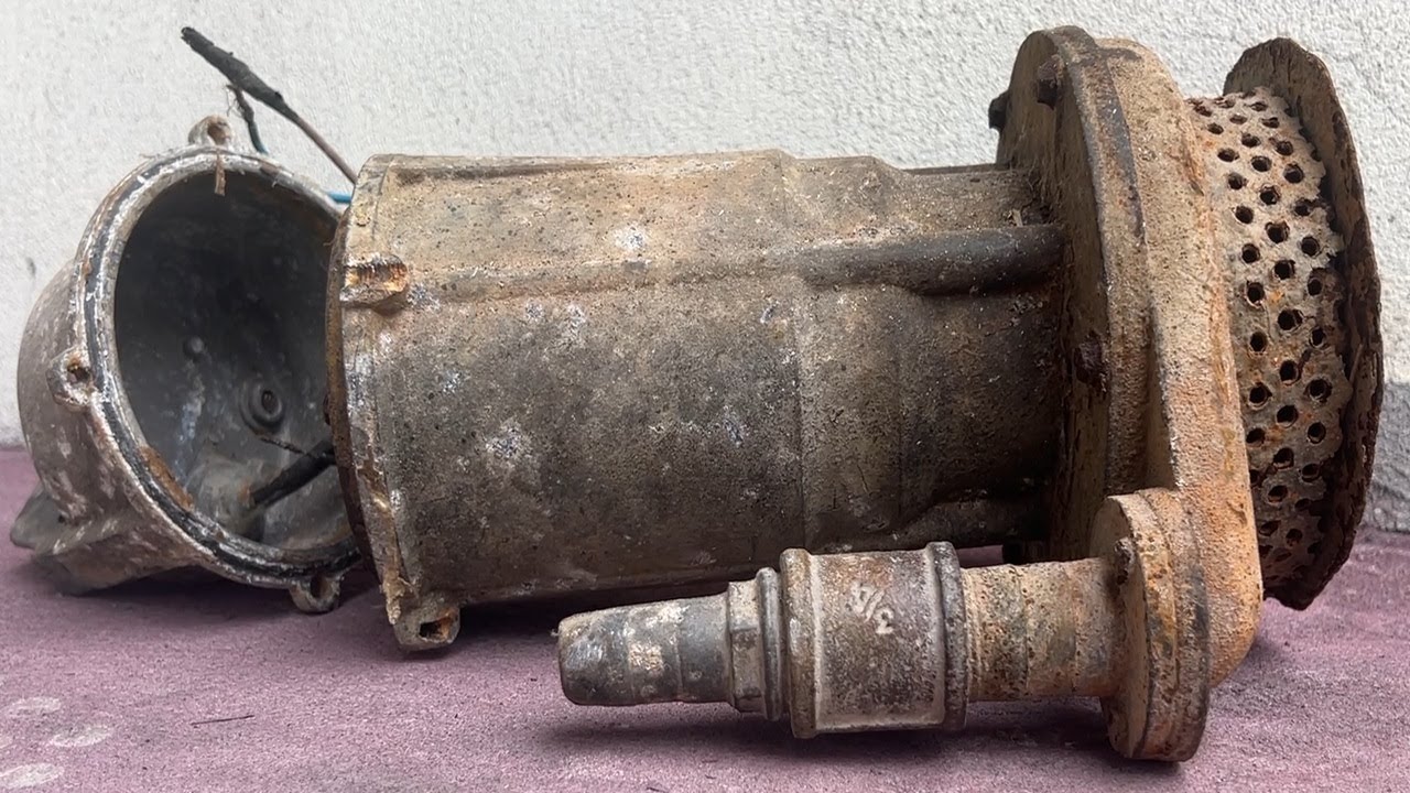 Restoration motor submersible pumps old & fast,simple
