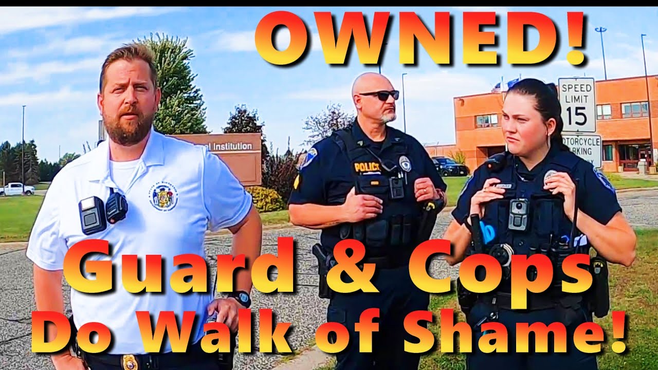 Prison Guard & Cops OWNED by 1st Amendment Audit!