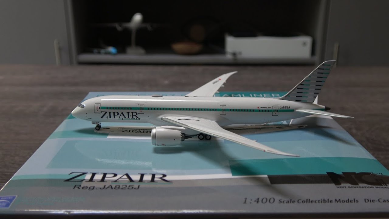 NG Models ZIPAIR Boeing 787-8 Model Unboxing & Review