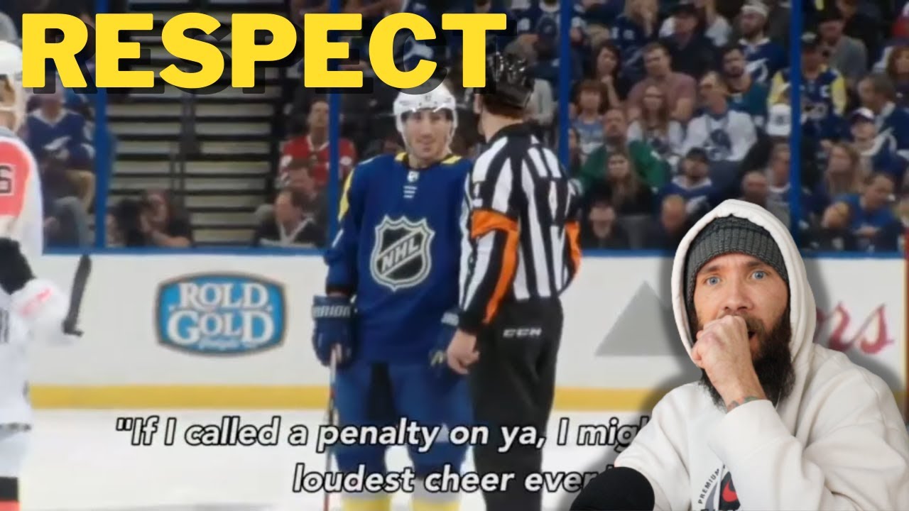 First Time Reacting to NHL: Refs Mic'd Up