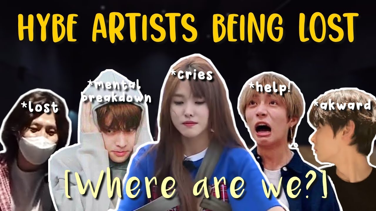 just hybe artists getting lost at their new building (a never ending saga)