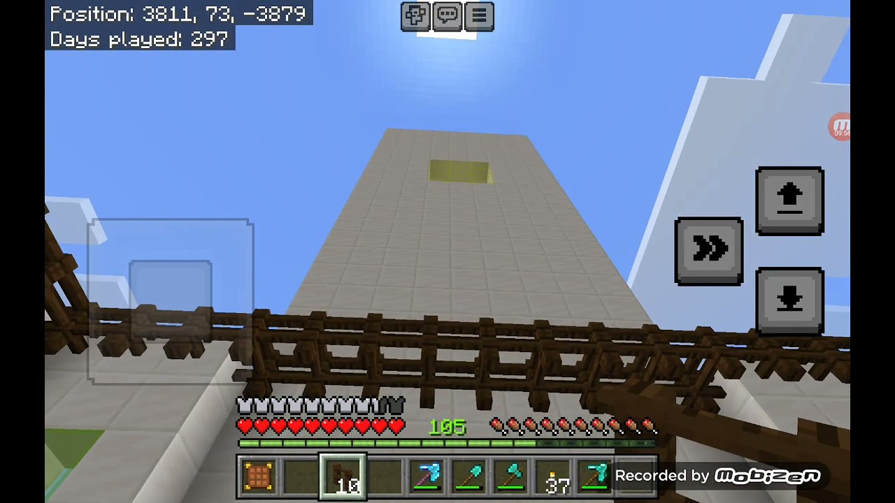 Minecraft, Medeltiden #16, fortsätter med kyrkbygget.