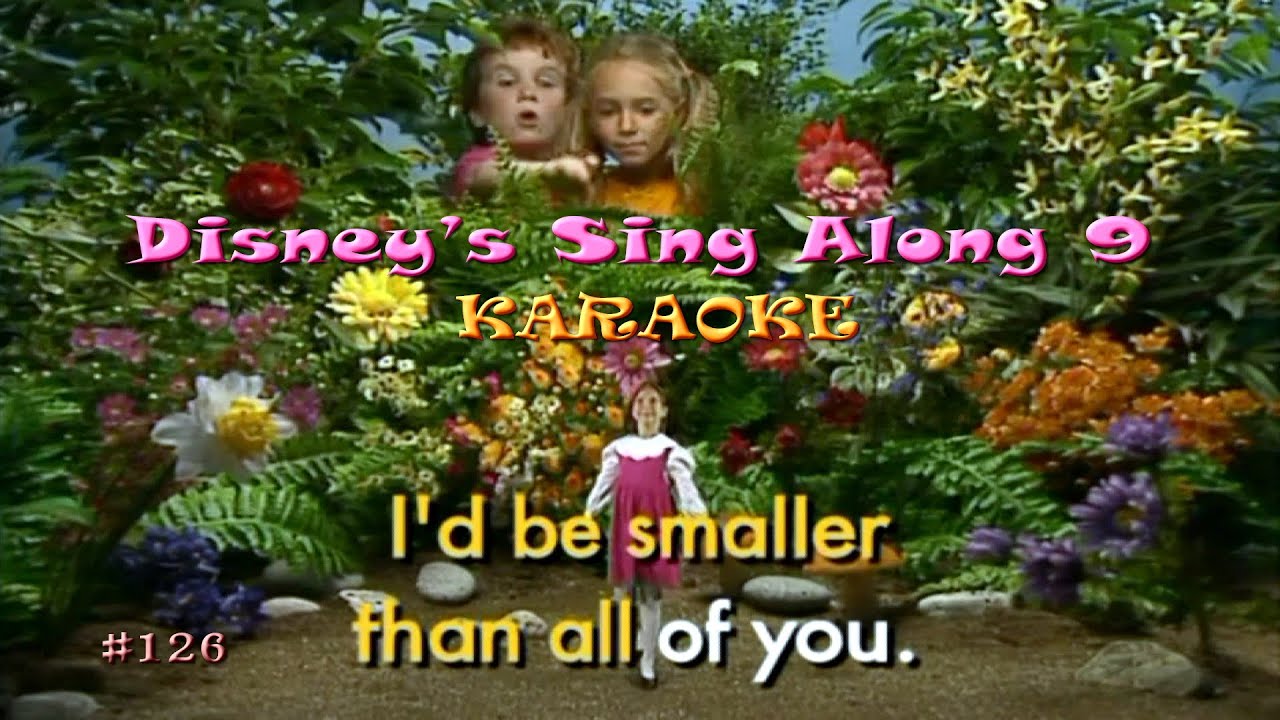 KARAOKE英文金曲一起唱之Disney's Sing Along 9 (有人聲及歌詞字幕) English Kids Songs with Lyrics Subtitle