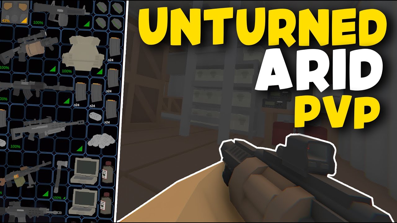 Unturned Arid PVP Survival - Raiding Whole Server (Ep. 3)