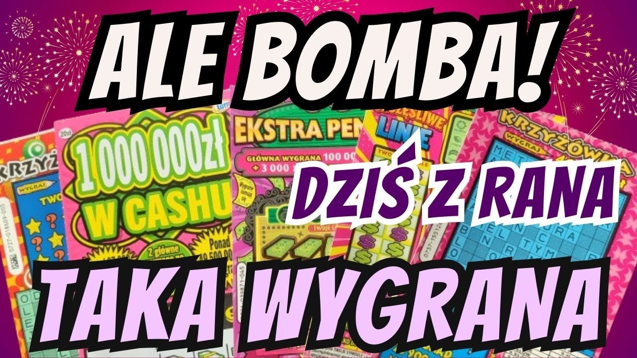 [Zdrapki Lotto] 💥🎆🎊 różowiutka w akcji🎊🎆💥