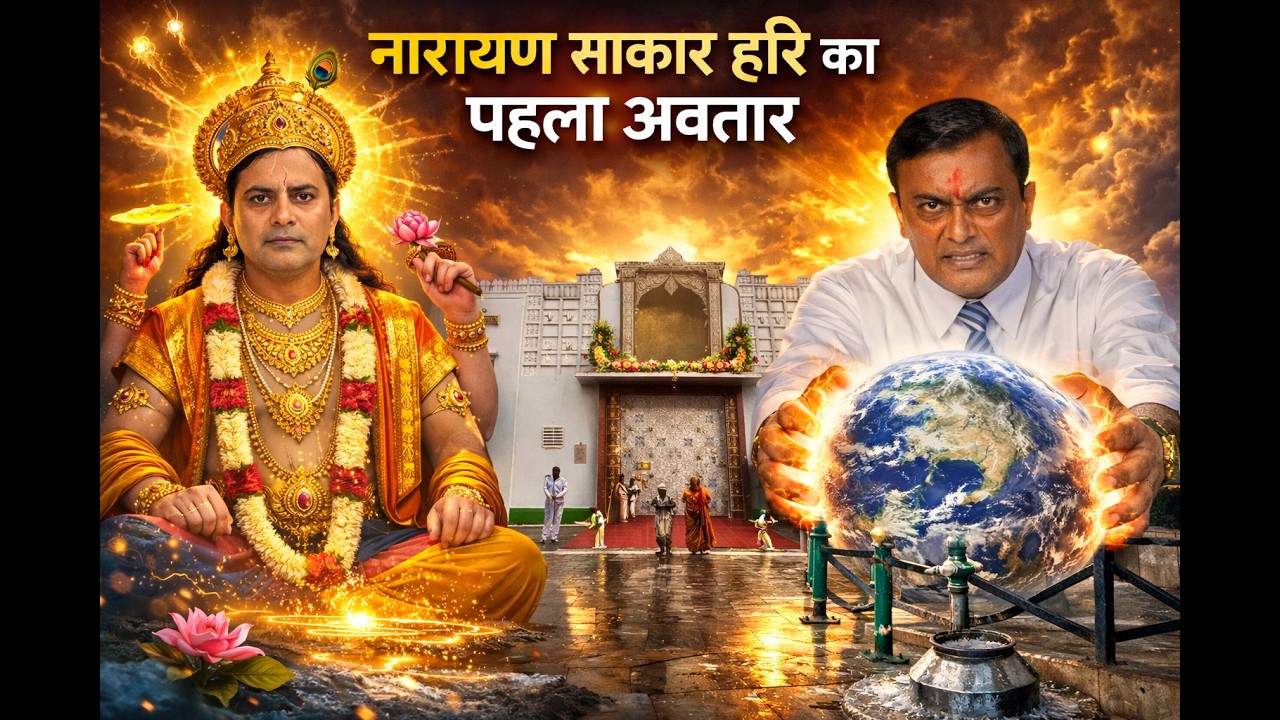 नारायण हरि अवतार | पृथ्वी को शक्ति देने की दिव्य कथा | सनातन धर्म की रहस्यमयी गाथा