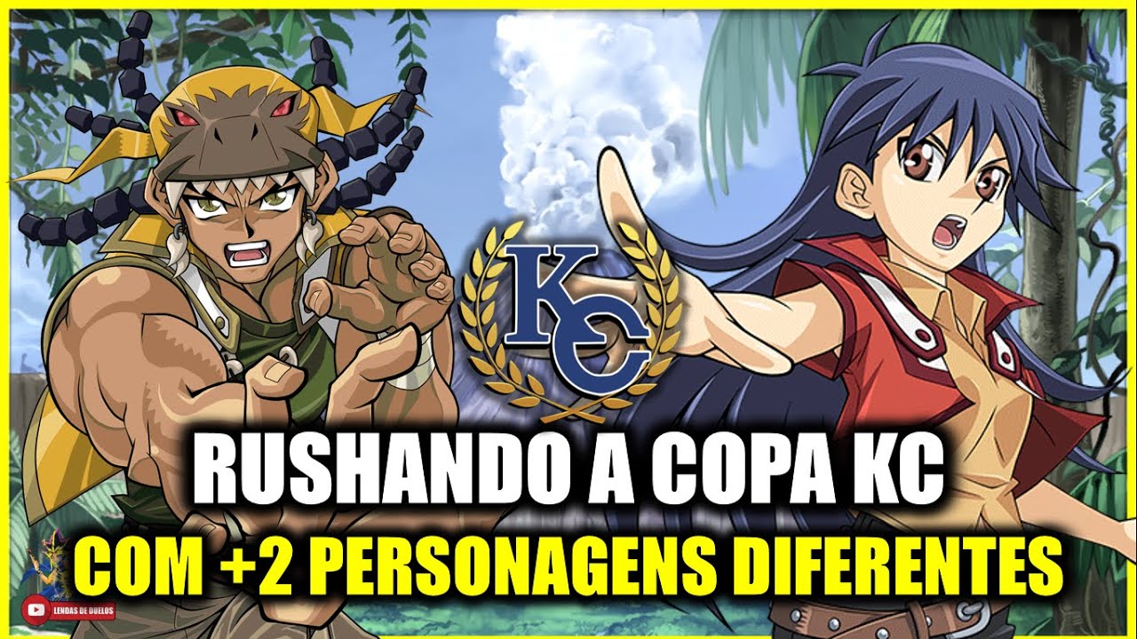RUSHANDO A COPA KC COM +2 PERSONAGENS DIFERENTES - PARTE 6 - YUGIOH DUEL LINKS