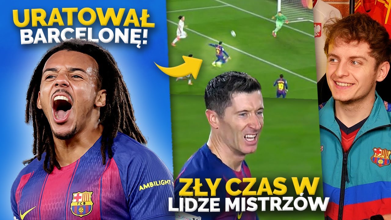 Lewandowski znowu BEZ GOLA! Jules Kounde BOHATEREM Barcelony! Nieuznany GOL Polaka&hellip;