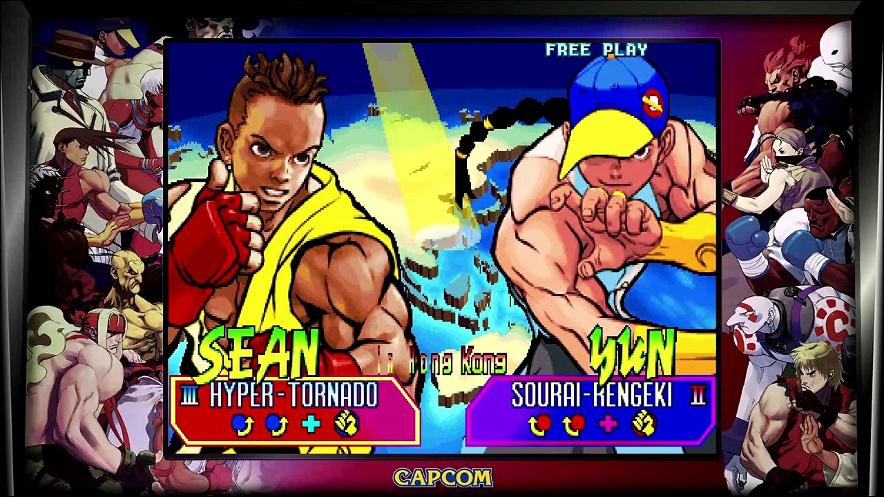 Street Fighter III: New Generation (PlayStation 4) Arcade as Sean
