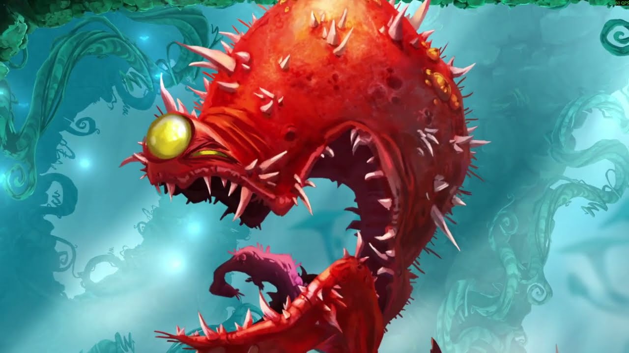 Primeiro chefão do rayman origins!