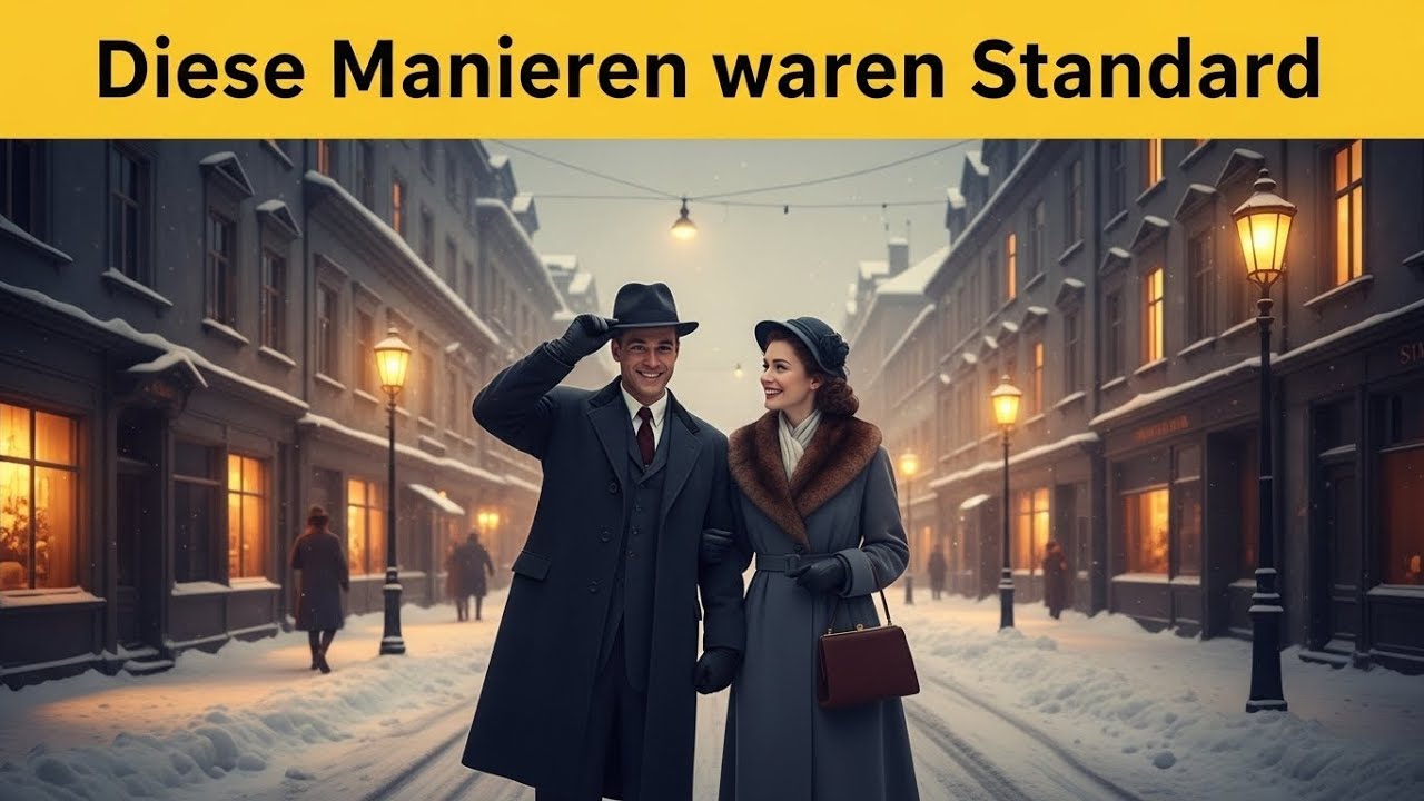 Früher ganz normal, heute unvorstellbar: 15 Manieren, die wir vergessen haben