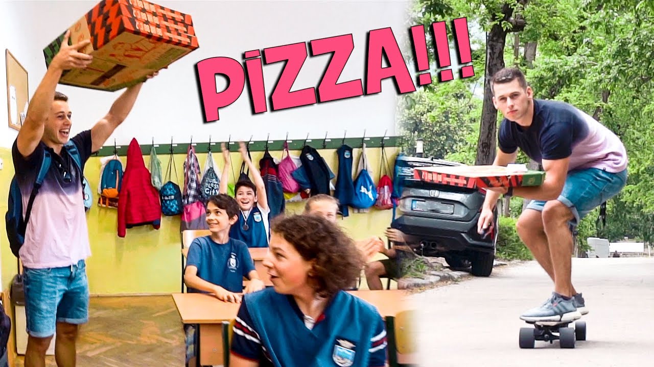 PIZZÁT VITTEM NEKTEK!
