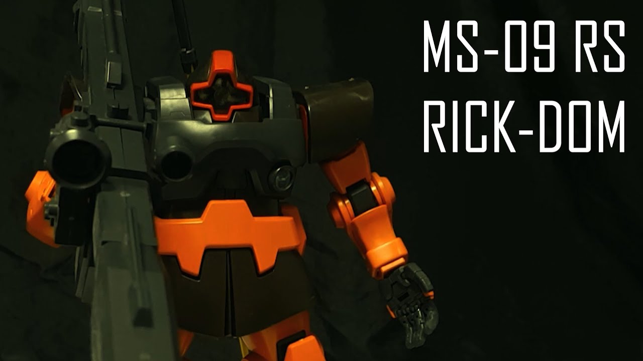 BANDAI MG MS-09RS CHAR's RICK DOM 릭돔