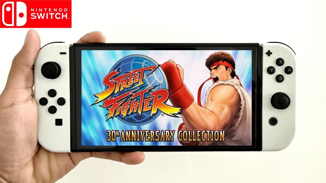 Street Fighter 30th Anniversary Collection Nintendo Switch Gameplay
