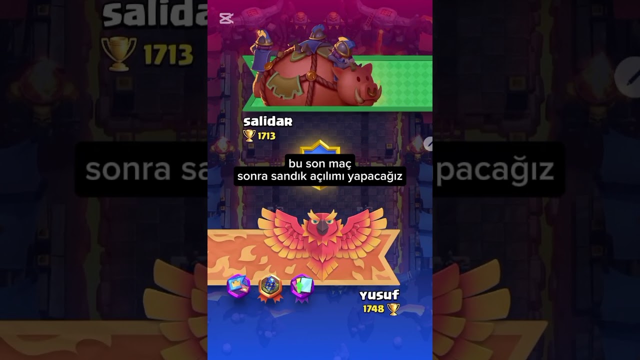 Clash royale videosu 4 SANDIK AÇILIMI !!!! #Clashroyale 