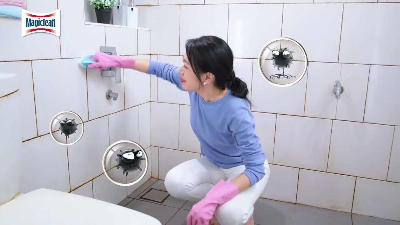 Magiclean Stain & Mold Remover | SUPER CLEAN, SUPER FAST! No more scrubbing!