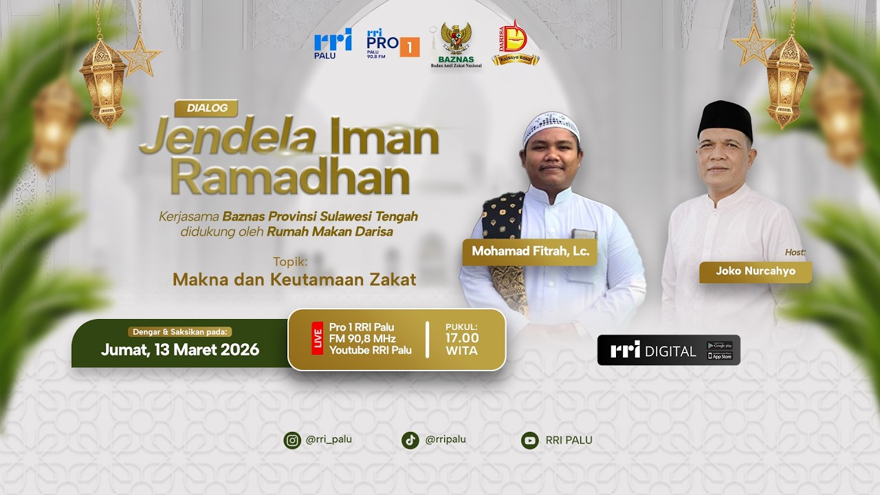 JENDELA IMAN RAMADHAN - MAKNA DAN KE UTAMAAN ZAKAT