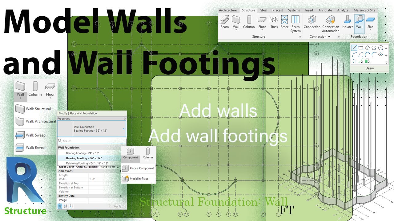 Foundations: Model Walls and Wall Footings