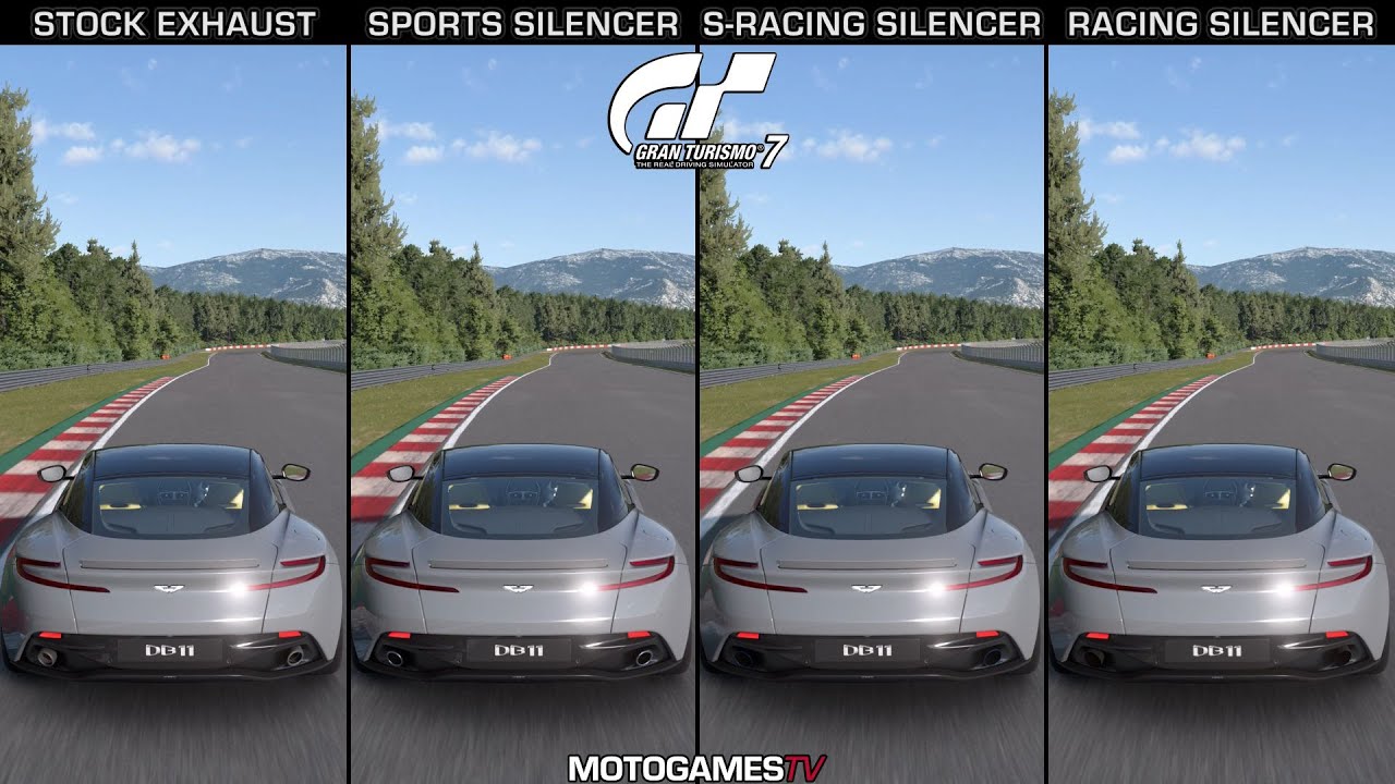 Gran Turismo 7 Exhaust Upgrades (Aston Martin DB11 '16)