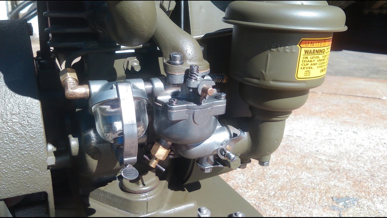1944 PE-77-D WWII US Army Signal Corps Generator, Briggs and Stratton I