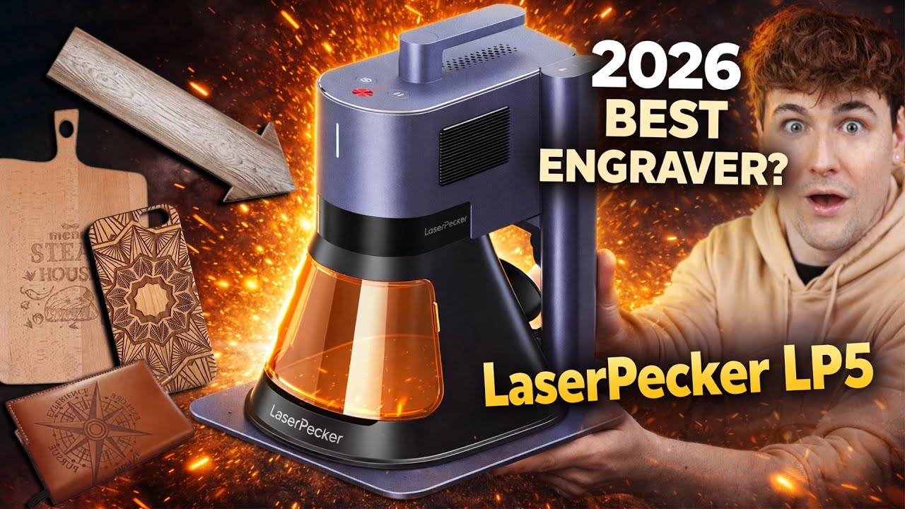 2026 Best Engraver For Any Level ?? - LaserPecker LP5 Laser Engraver