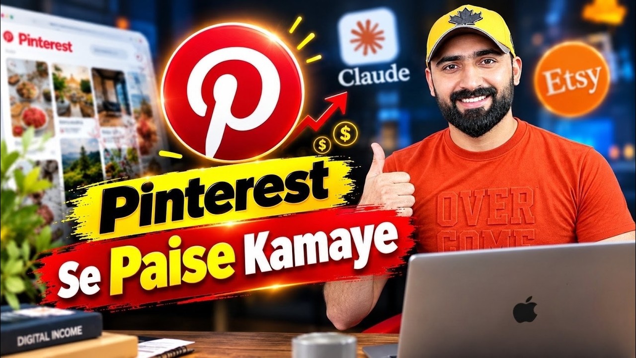 Pinterest Se Paise Kaise Kamaye 🔥 | Pinterest Earning Best Guide for Beginners