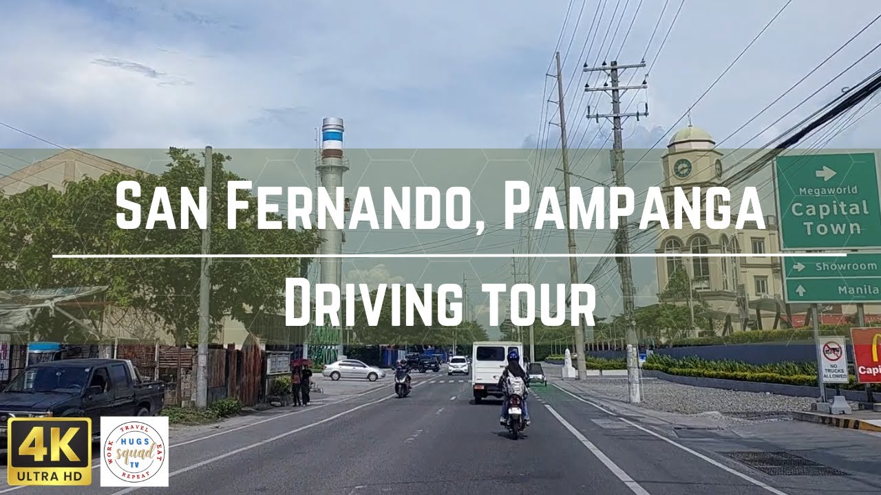 Tour Around San Fernando, Pampanga | Capital Town | Provincial Capitol | Philippines |  Driving Tour