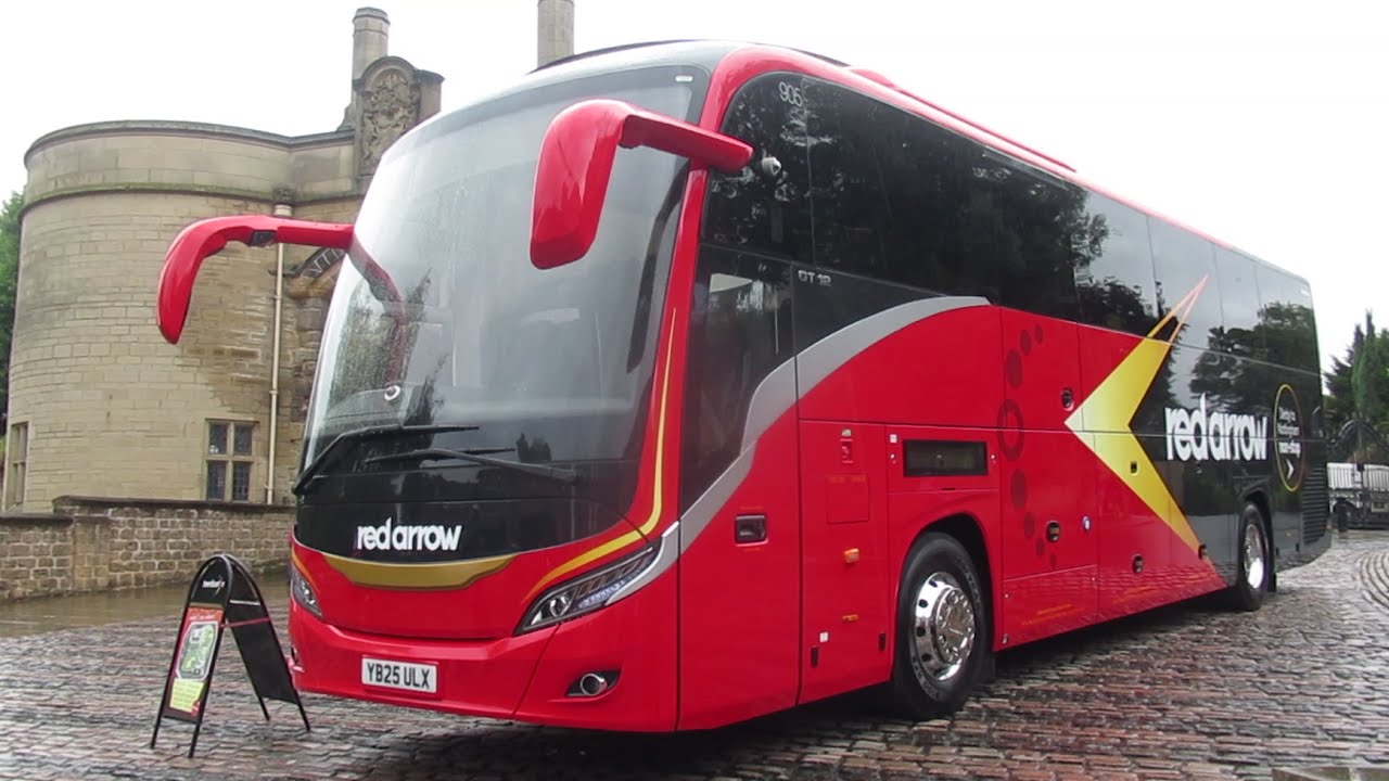 Trent Barton )) Red Arrow Launch  - Nottingham  July 2025
