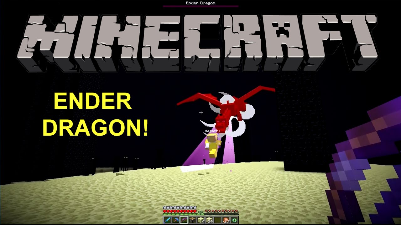 &Phi; Minecraft The Ender Dragon
