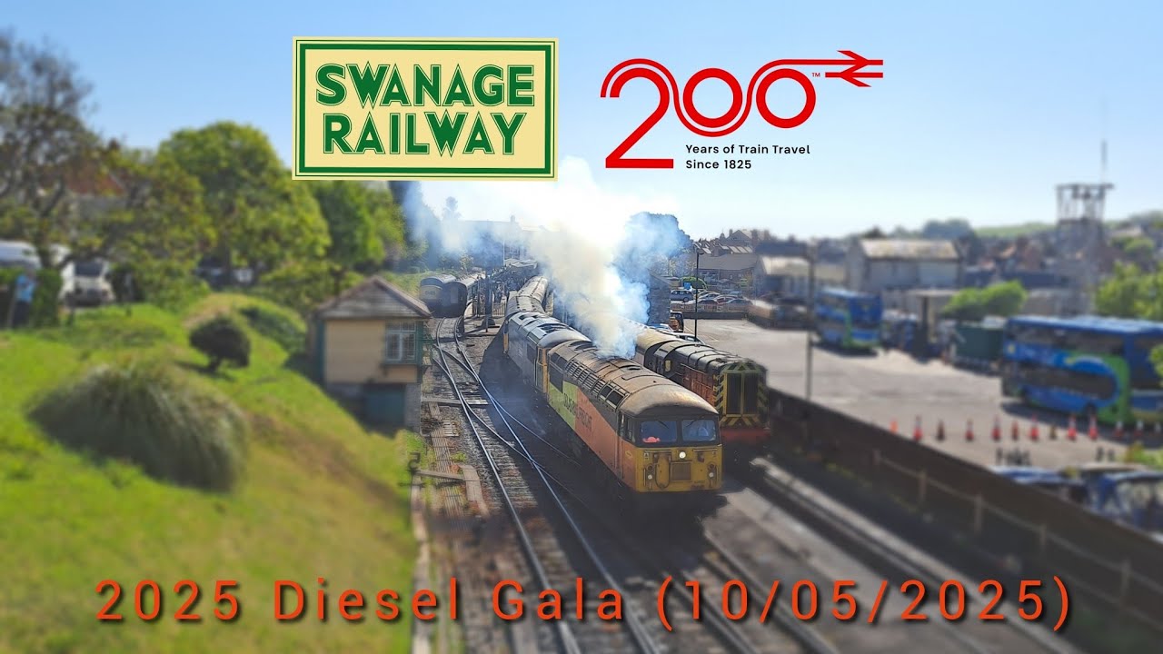 Rail200 - Swanage Railway Diesel Gala 2025 (10/05/2025)