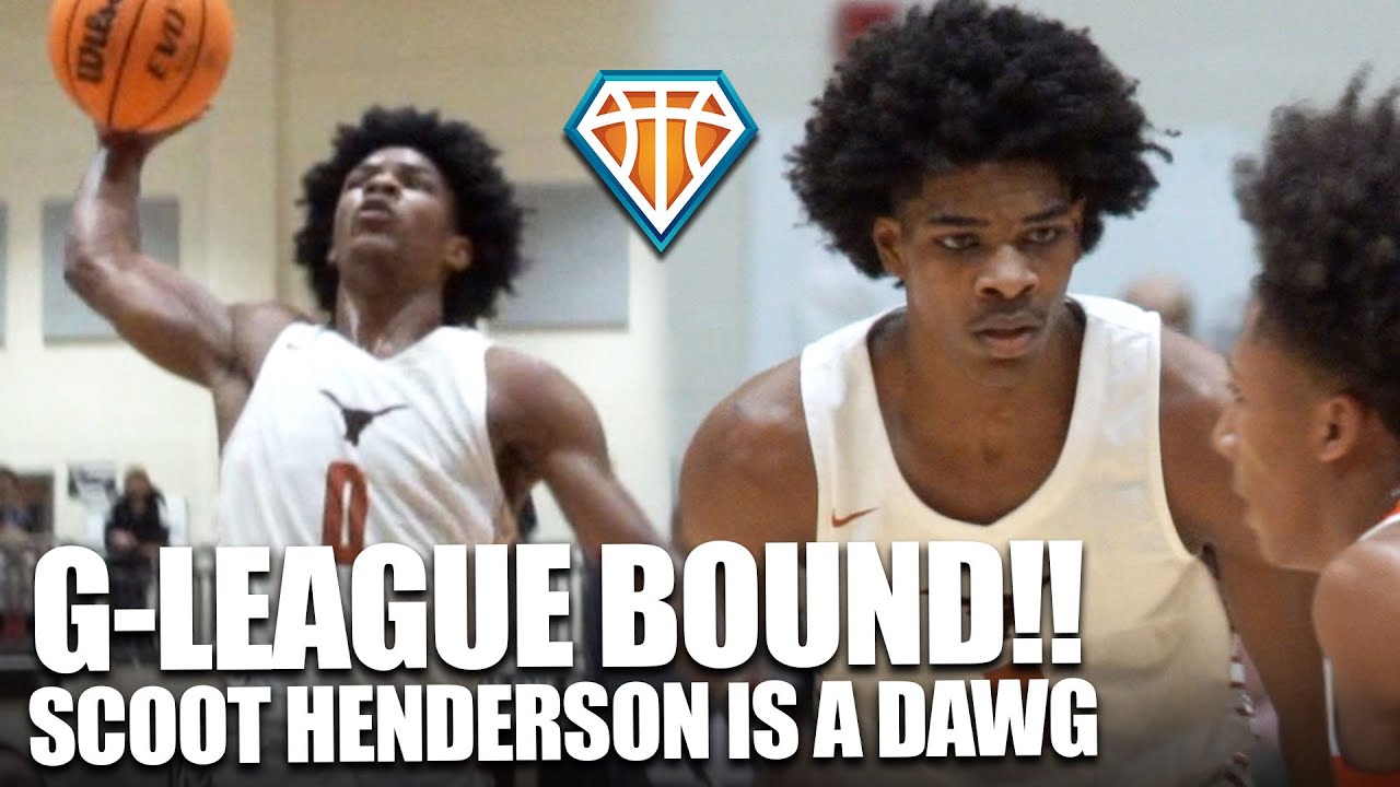 GLEAGUE BOUND Scoot Henderson is a DAWG ON THE HARDWOOD!! | High School Highlights
