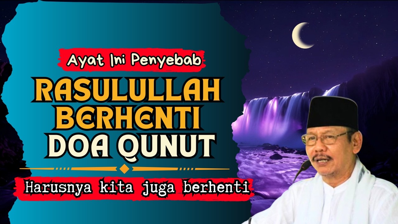 Ayat Yang Penyebab Rasulullah Berhenti Qunut  | Jihad Pagi MTA  - Ustaz Drs. Ahmad Sukino 4/08/2013