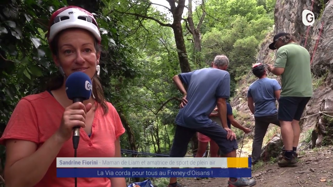 Reportage - La Via corda pour tous au Freney-d&rsquo;Oisans