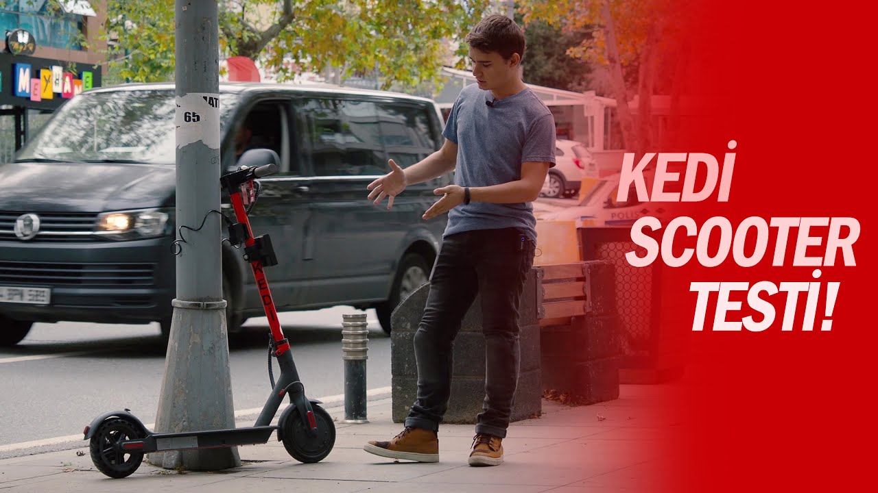 Yanlıyor: KEDİ Scooter Kiralama Testi!