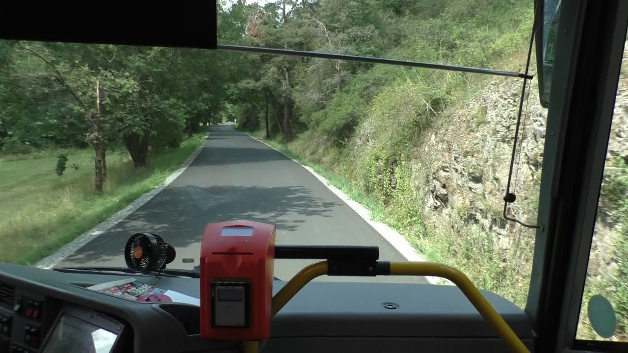 Jízda linkou D72 v trase Sedlčany - Klučenice (2/3)