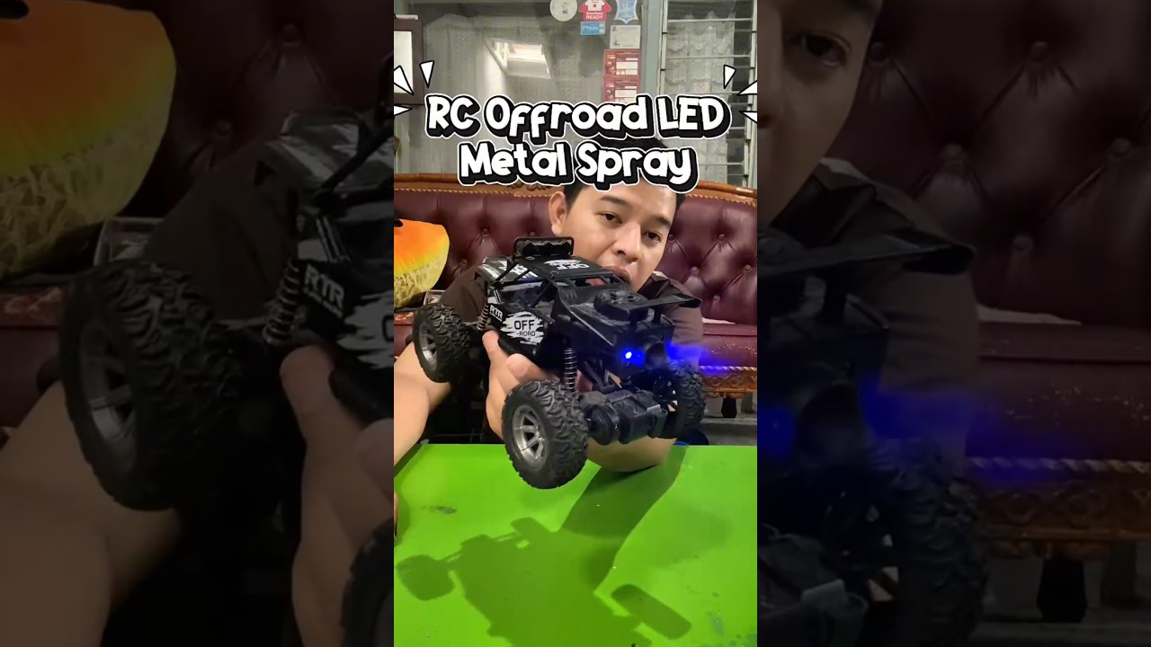 Mobil Remote Control RC Offroad Spray Metal LED
