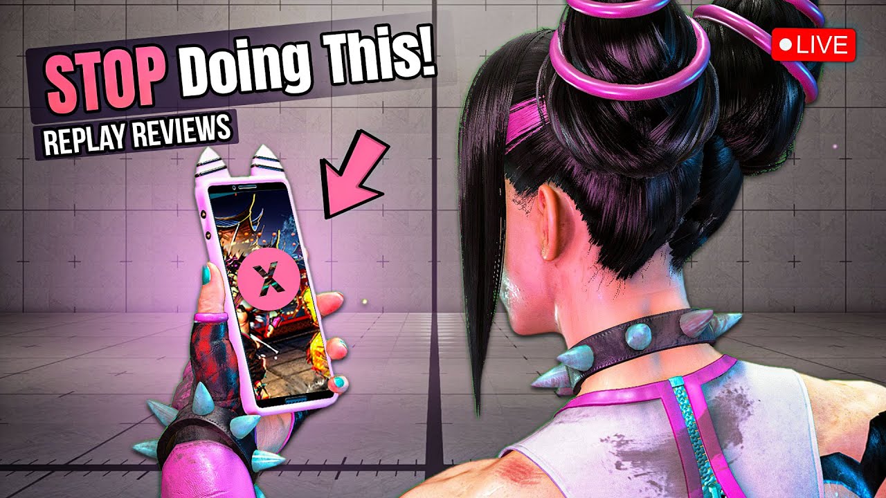 High-Level Juri Watches Replays for Improvement | STREET FIGHTER 6  🔴