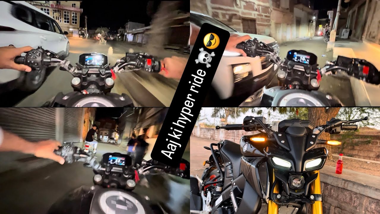 Aaj ki hyper ride 🫶😎