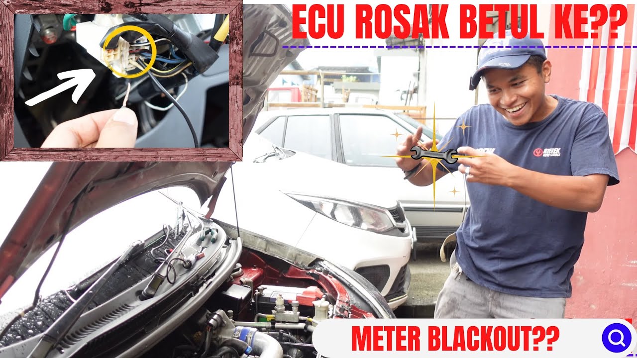 🔴Tak Boleh Start Enjin 🛑 Dalam Meter Panel Tiada Lampu👌