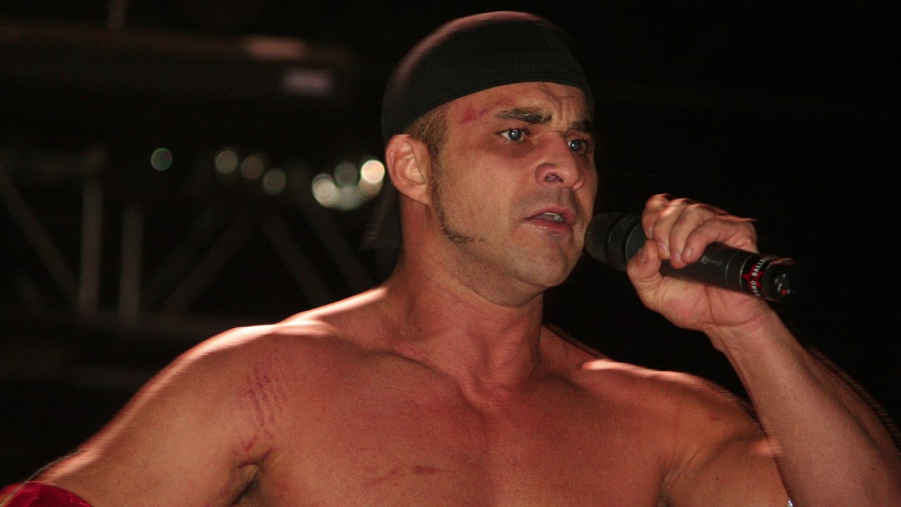 Teddy Hart shoots on Bruce Prichard - 