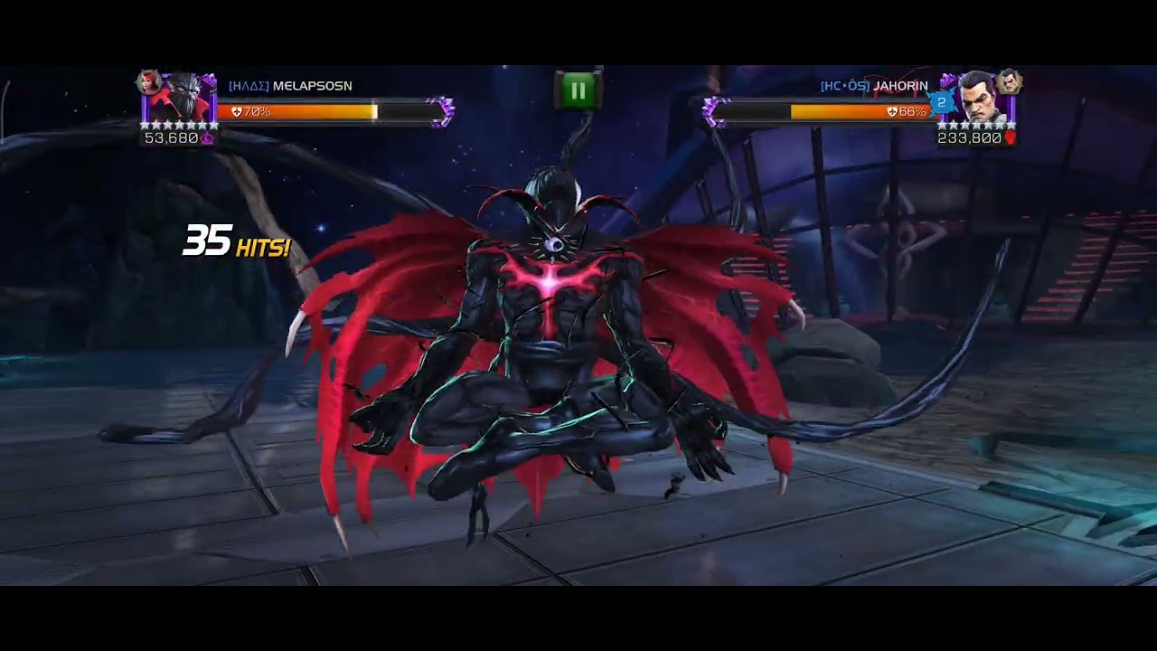 MCOC AW Node 50 - SS vs Punisher 