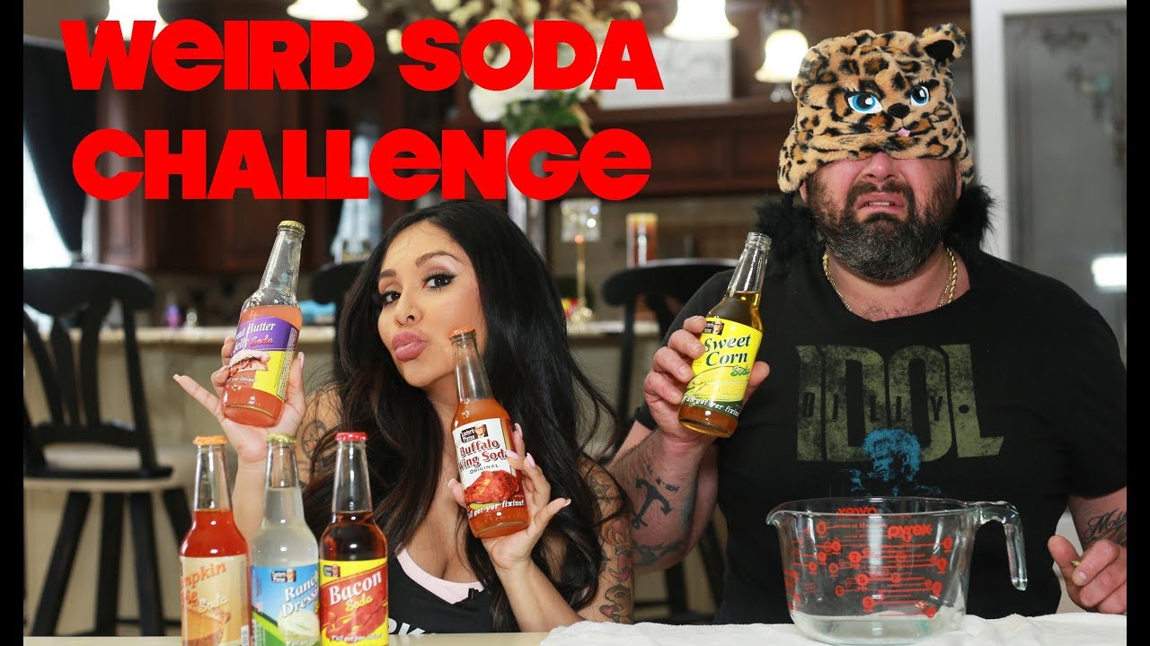 WEIRD SODA CHALLENGE | SNOOKI AND JOEY *GROSS*