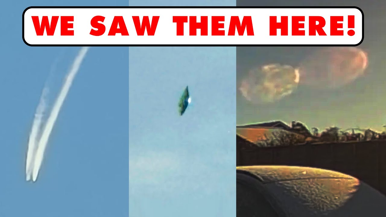 REAL UFO SIGHTINGS FROM MANY WITNESSES!