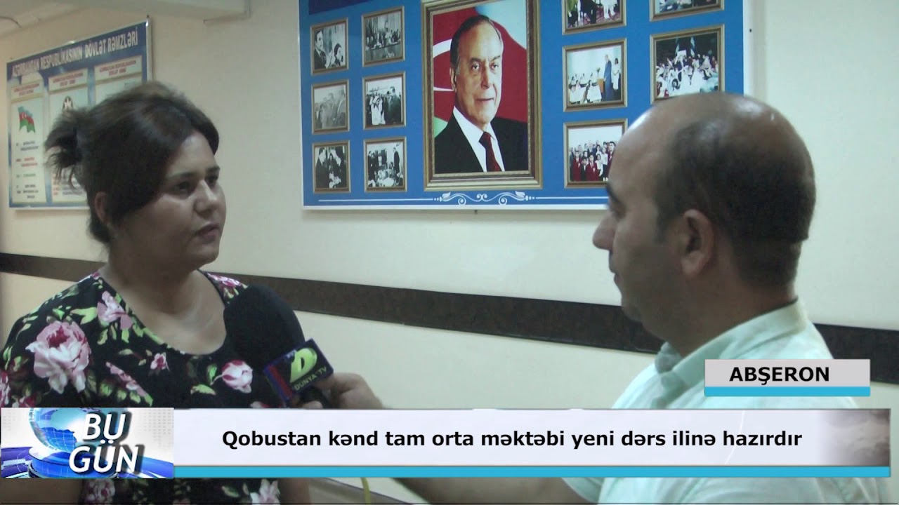 02 09 2019 DTV Qobustan kənd tam orta məktəbi yeni dərs ilinə tam hazırdır