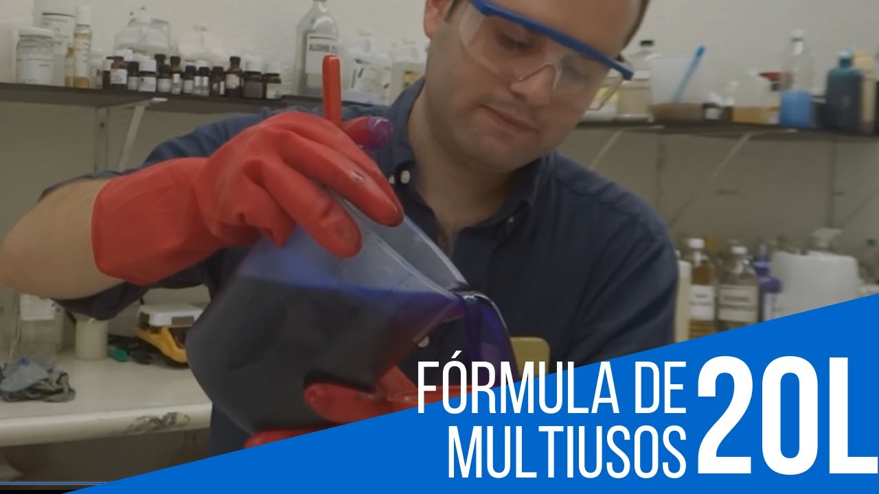 Tutorial de limpiador multiusos 20 litros